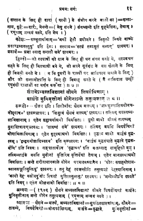 Raghuvamshamahakavyam ( HSS 297)